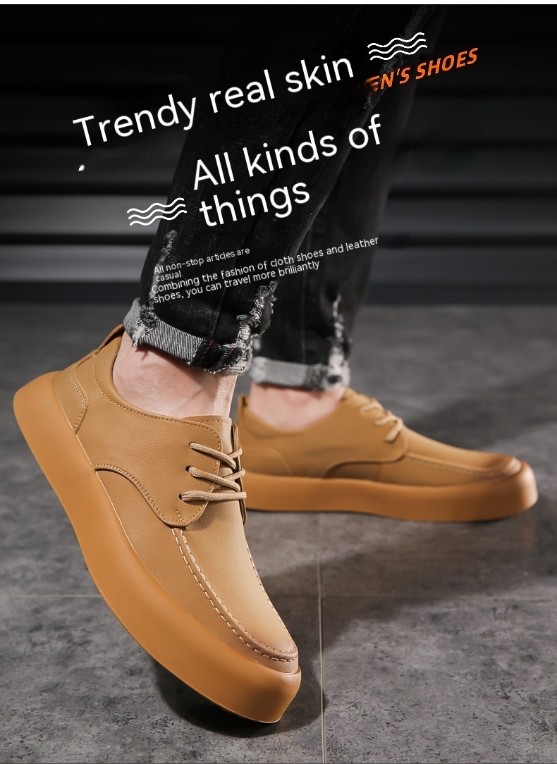 Business Soft Bottom Youth Vintage Martin Boots Korean Style - Image 9