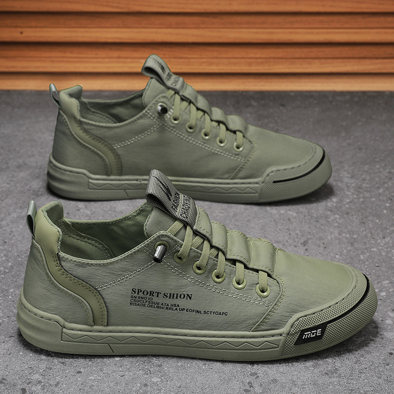 Men's Canvas Shoes Breathable Casual Skateboard Shoes - Image 2