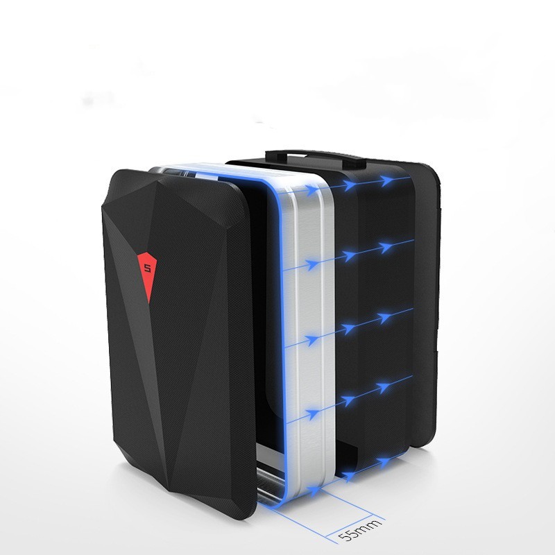 Alloy Frame Hard Shell Setting Men's Backpack - Image 3