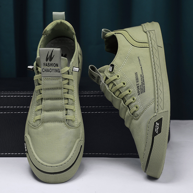 Men's Canvas Shoes Breathable Casual Skateboard Shoes - Image 6