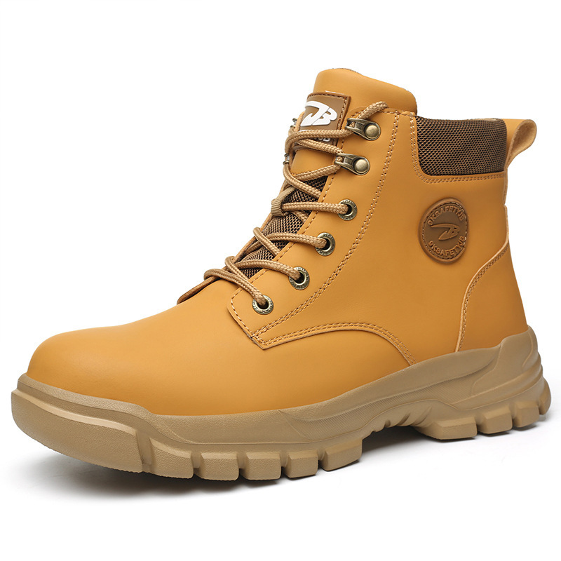 Labor Protection Plush And Warm Steel Toe Shoes - Image 5