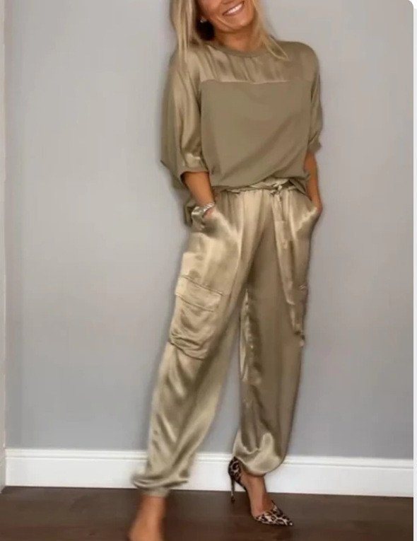 Women's Fashion Casual Trousers Suit - Image 10