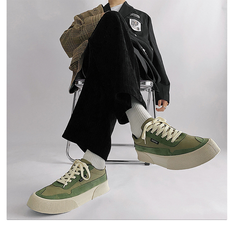 Low-top Platform Sneakers Casual Breathable Comfortable Student Sneakers - Image 10