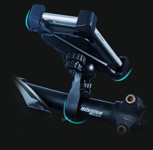 Bicycle mobile phone holder fixed frame mountain bicycle accessories riding equipment electric motorcycle mobile phone navigation bracket - Image 5