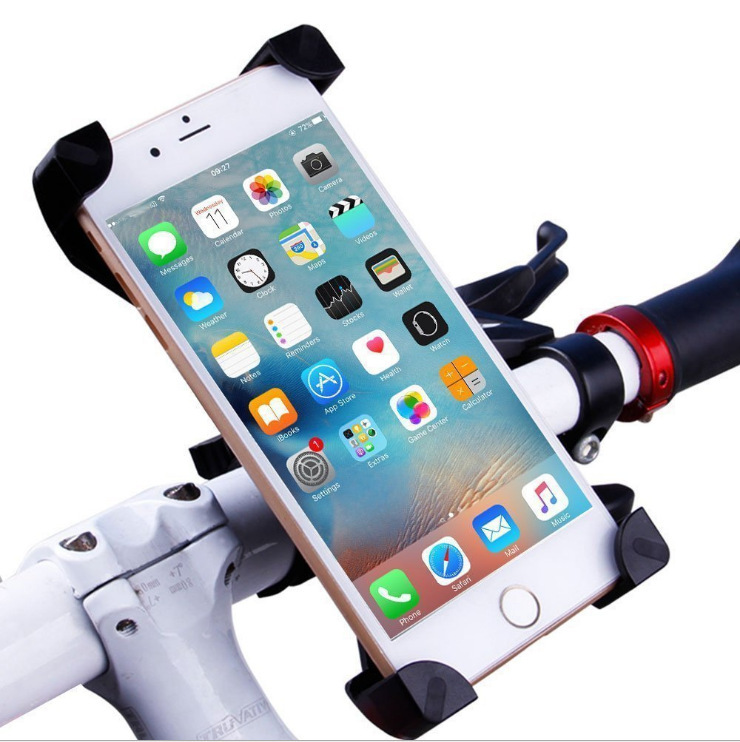 Bicycle mobile phone holder fixed frame mountain bicycle accessories riding equipment electric motorcycle mobile phone navigation bracket - Image 2
