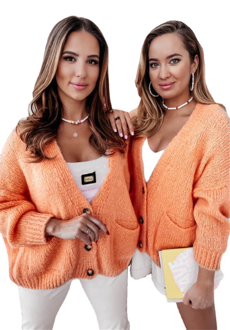 Knitted Cardigan Women Coat Temperament Commute - Image 5