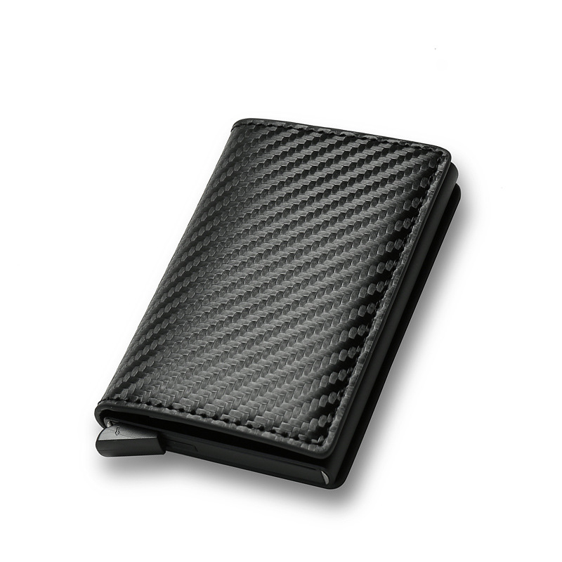 Men's Multiple Card Slots Wallet Carbon Fiber - Image 4