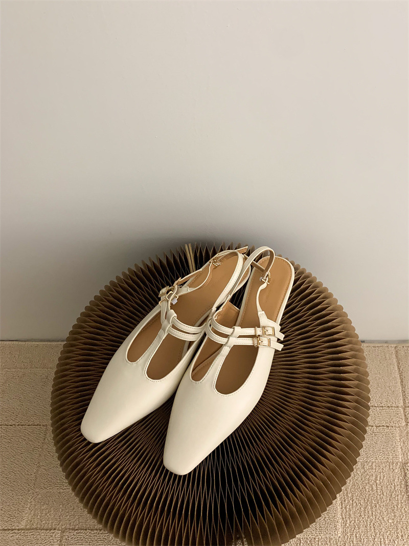 Women's Temperament Bandage Bow Toe Sandals - Image 6