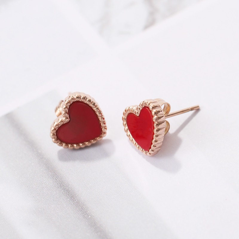 Titanium Steel Ear Studs Women's Simple Tassel - Image 10