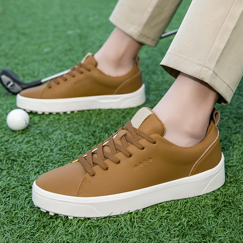 Golf Shoe Men's Waterproof Sports Fixed Studs Non-slip - Image 3