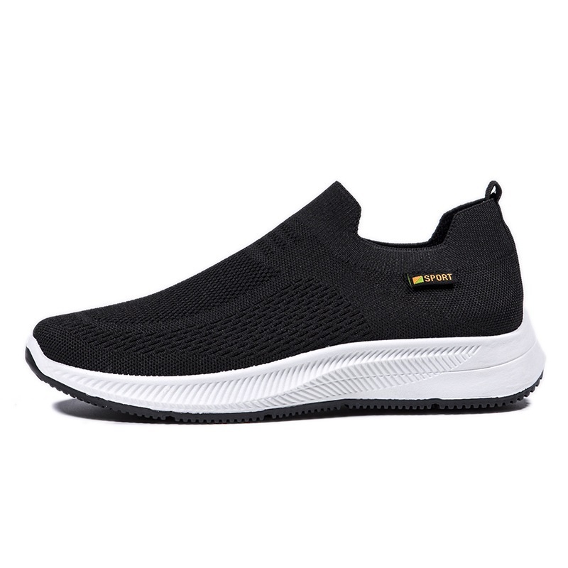 Spring Sports Leisure Cloth Shoes Flying Woven Thin Mesh Shoes - Image 3