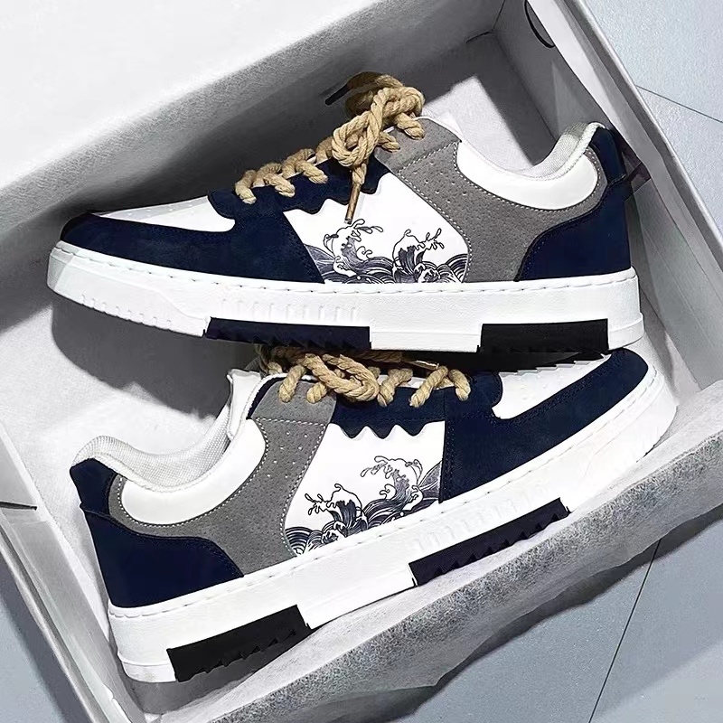 Spring New Men's Sports Flat-Soled Sneakers - Image 7