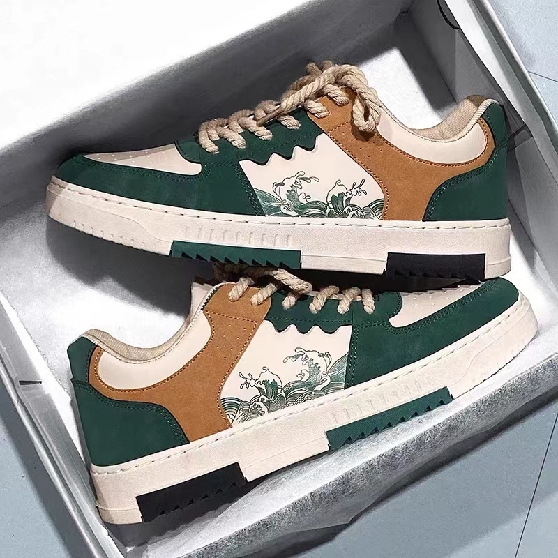 Spring New Men's Sports Flat-Soled Sneakers - Image 6