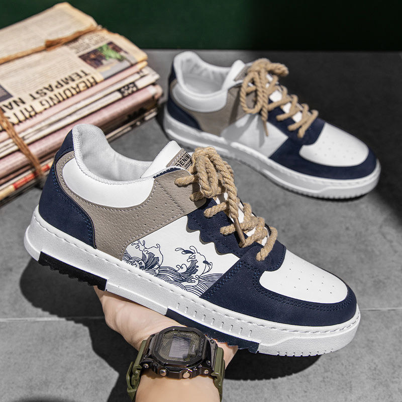 Spring New Men's Sports Flat-Soled Sneakers - Image 3